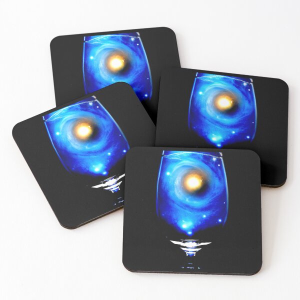 Artikelvorschau, Blaue Galaxie im Glas entworfen und verkauft von nightspeed.