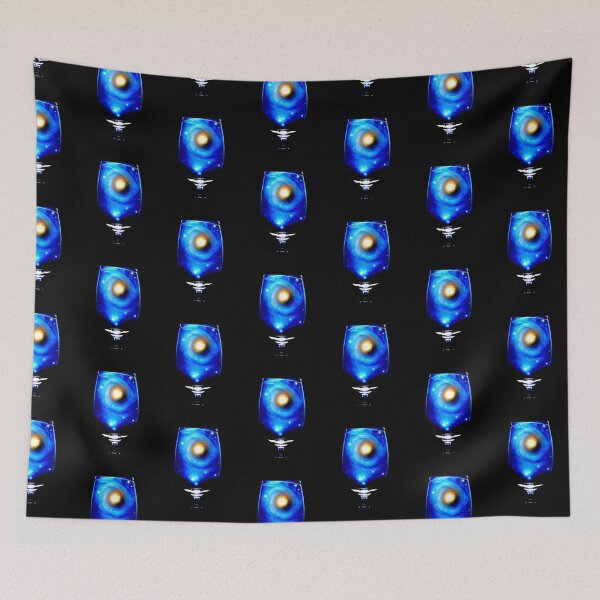 Item preview, Blue galaxy in glass designed and sold by nightspeed.