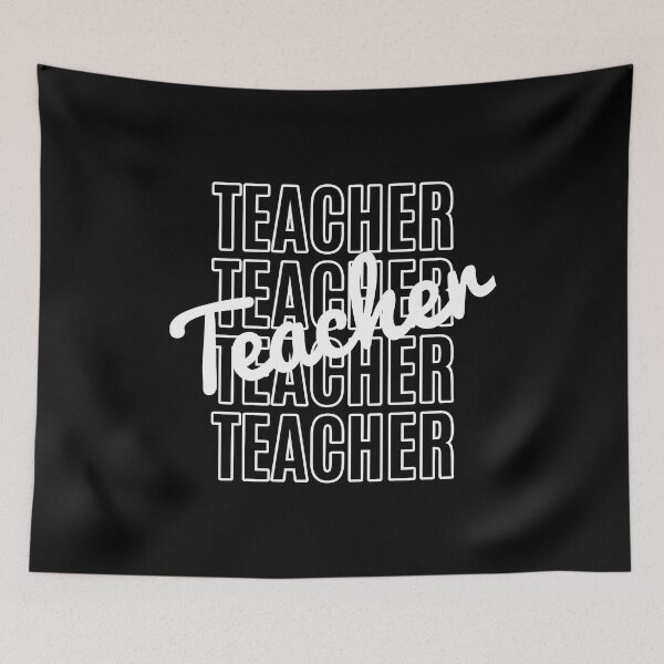 Item preview, Teacher Art Design Draw Street Art Word Phrase Quote Text designed and sold by BK-Fishing.