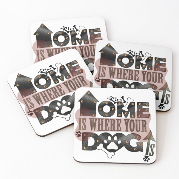 Item preview, Home is where Your Dog is designed and sold by thornofroses.