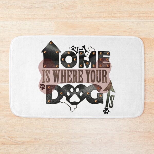 Item preview, Home is where Your Dog is designed and sold by thornofroses.