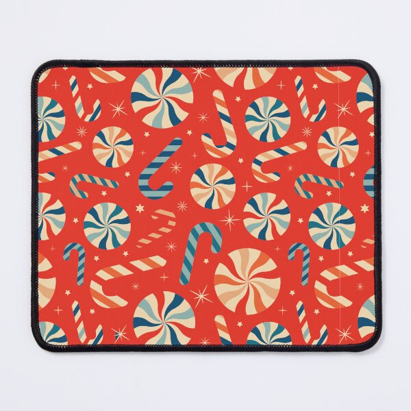 Item preview, Retro Christmas Candy - Seamless Pattern designed and sold by DebbisPalette.