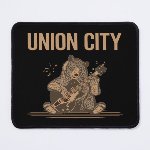Item preview, Bear With Guitar Union City designed and sold by BloodMoneyTwit.