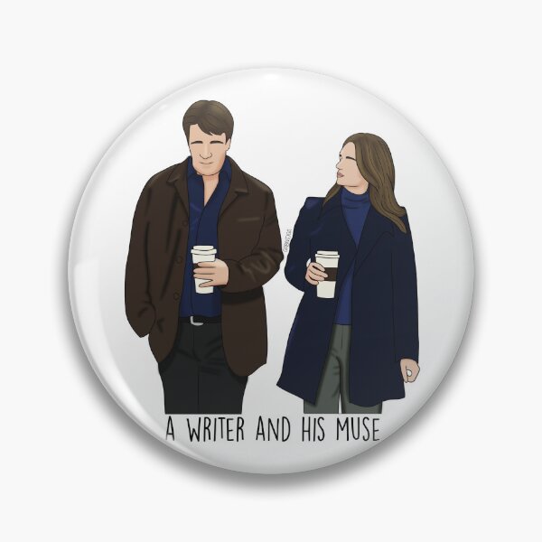 Item preview, A writer and his muse designed and sold by fanartbygabi | Gabi Veiga.