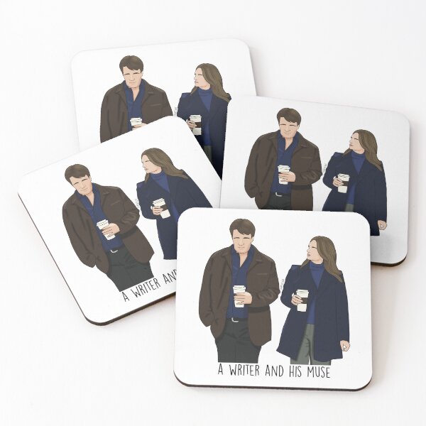 Item preview, A writer and his muse designed and sold by fanartbygabi | Gabi Veiga.