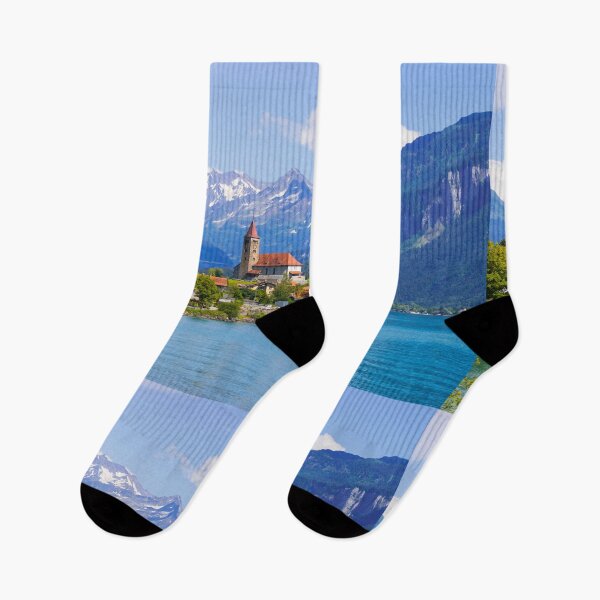 Item preview, Switzerland, Beautiful Lake Mountain, Views designed and sold by newburyboutique.