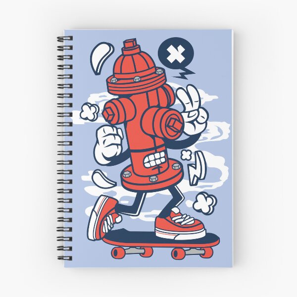 Item preview, Cute Fire Hydrant On A Skateboard  designed and sold by Artistic Prints.