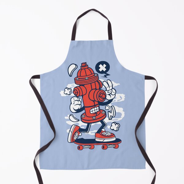 Item preview, Cute Fire Hydrant On A Skateboard  designed and sold by Artistic Prints.