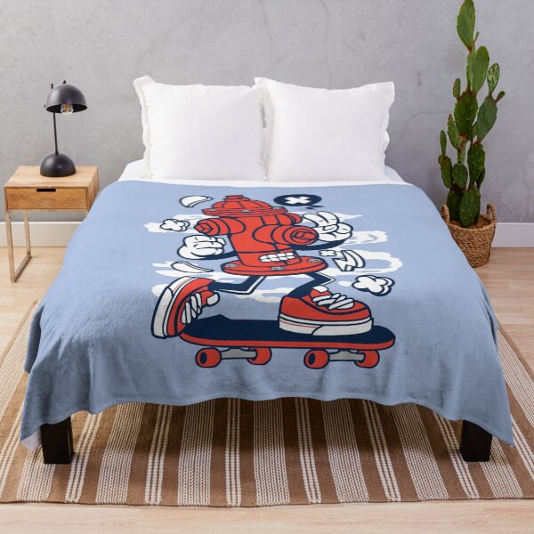 Item preview, Cute Fire Hydrant On A Skateboard  designed and sold by Artistic Prints.