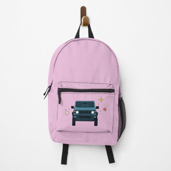 Item preview, Brisk Blue Suzuki Jimny - Pink Dotted Pattern designed and sold by stoicjimny.