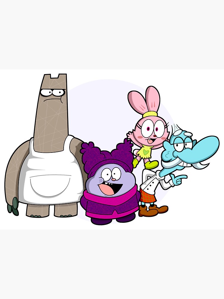 "Chowder cartoon logo" Art Print for Sale by buloehndu Redbubble