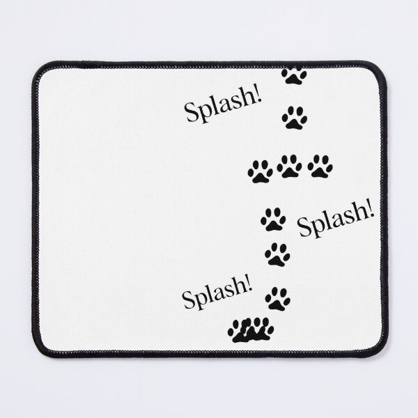 Item preview, Cat footprints dirty paws. black footprints designed and sold by CreandoLios.