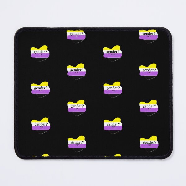 Item preview, LGBTQ+ Nonbinary gender? nah designed and sold by WaterFrogE.