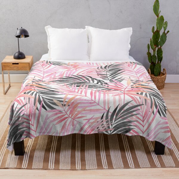 Item preview, Tropical Pink Watercolor Palm Leaf designed and sold by newburyboutique.