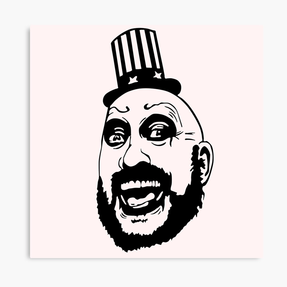 "Captain Spaulding" Canvas Print by Zoge | Redbubble