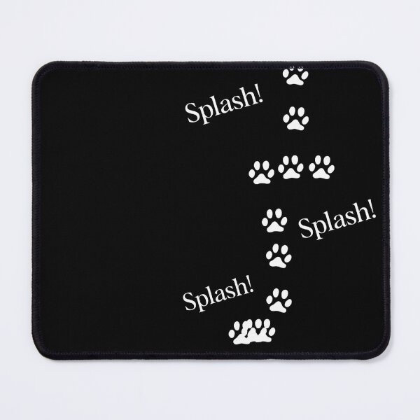 Item preview, Cat footprints dirty paws. white footprints designed and sold by CreandoLios.