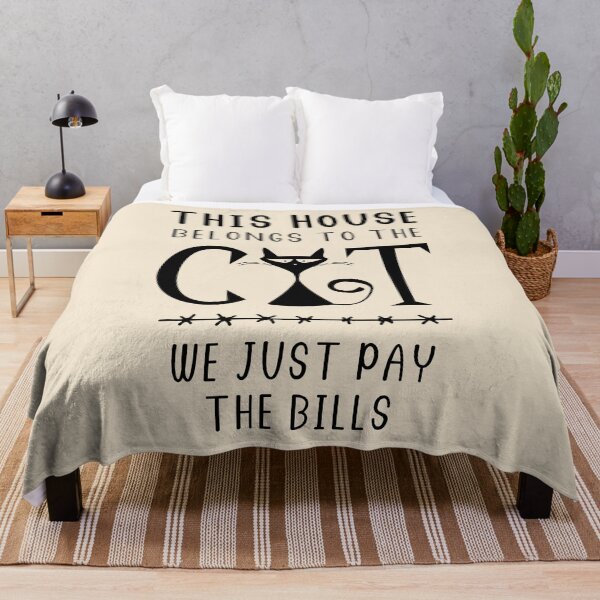 Item preview, Funny Cat Owners Quote designed and sold by ArtGraffita.