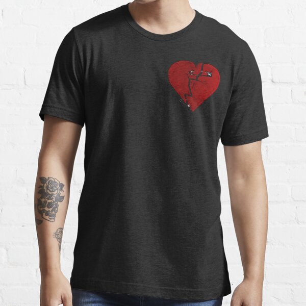 mens broken heart shirt