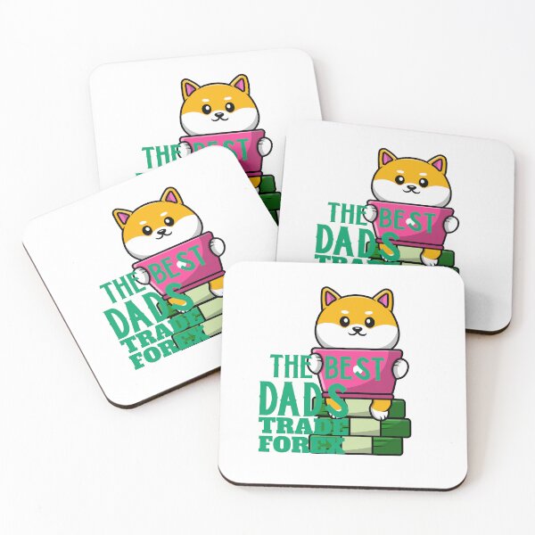 Aperçu de l'œuvre Forex Trader Dad Gift, Funny Trader, Forex Trader Dad, Cadeau investisseur, cadeau d'entreprise, Cadeau pour papa, Cool Shiba Inu, Forex cadeau créée et vendue par TradingTeesKids.