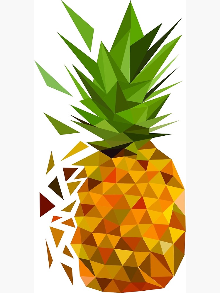 exploding-pineapple-art-print-by-lexolas-redbubble