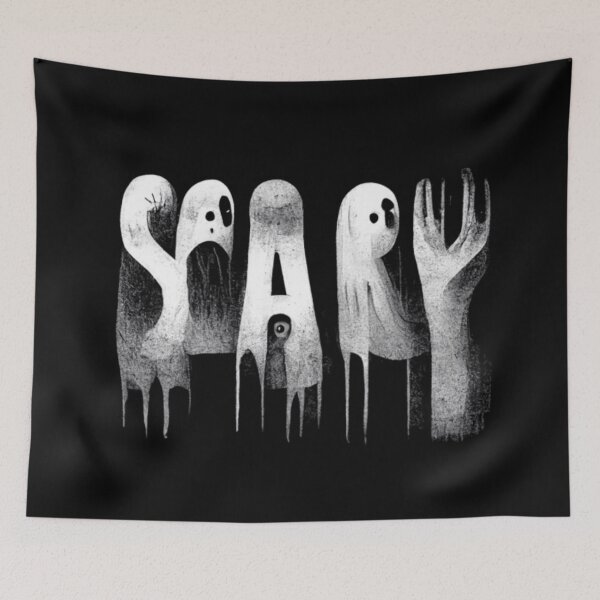 Item preview, Scary Halloween Ghost designed and sold by Mirochan80.