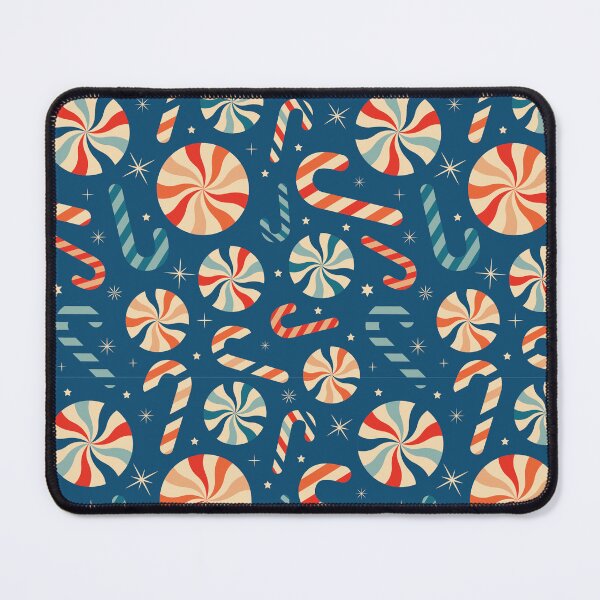 Item preview, Retro Christmas Candy - Seamless Pattern designed and sold by DebbisPalette.