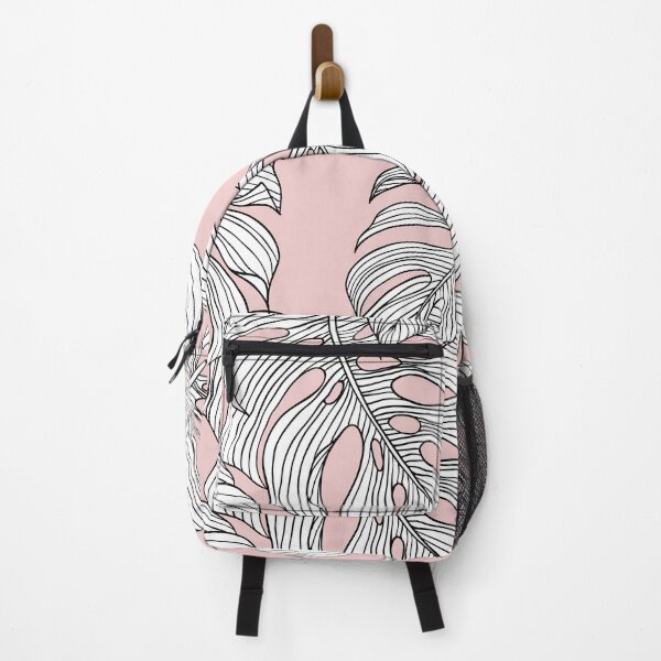 Item preview, Modern Blush Pink Palm Leaf, Watercolor Palm designed and sold by newburyboutique.