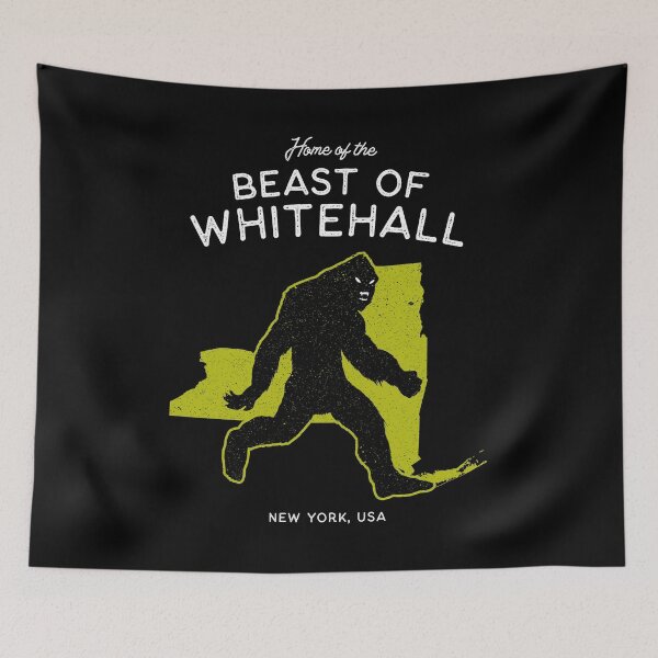 Item preview, Home of the Beast of Whitehall - New York USA Bigfoot Cryptid designed and sold by strangeology.