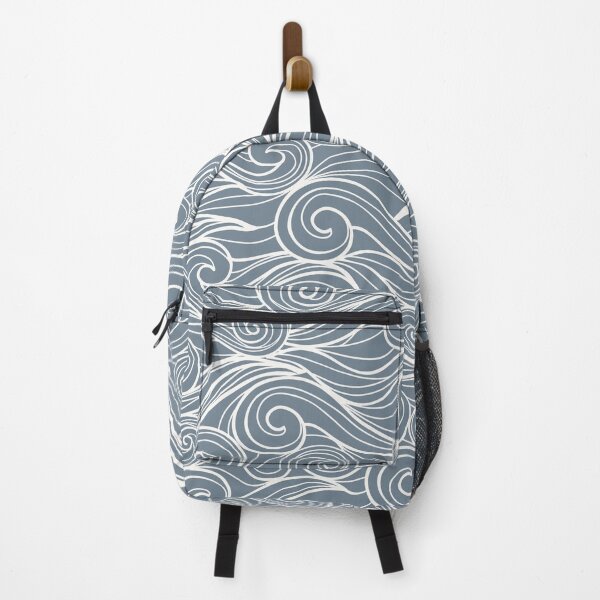 Item preview, Slate Grey Wave Pattern designed and sold by nabanacrafters.