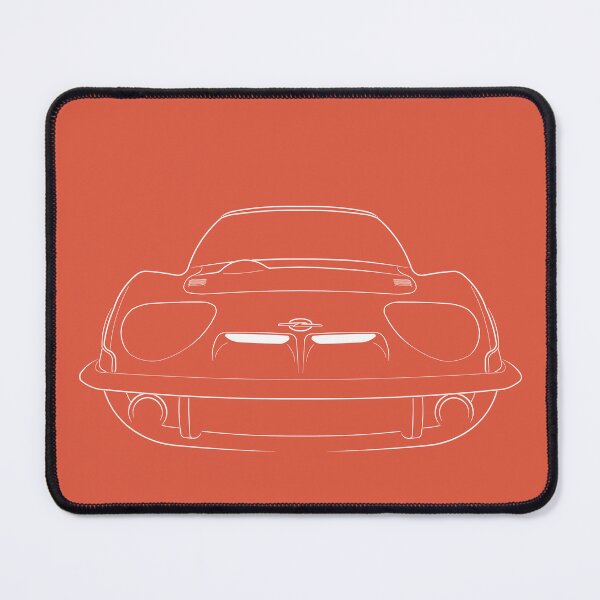 Item preview, Opel GT - front stencil, white designed and sold by mal-photography.