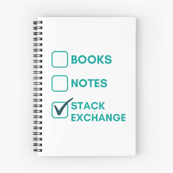 Item preview, Books,Notes - Stack exchange designed and sold by Ace2ooo.