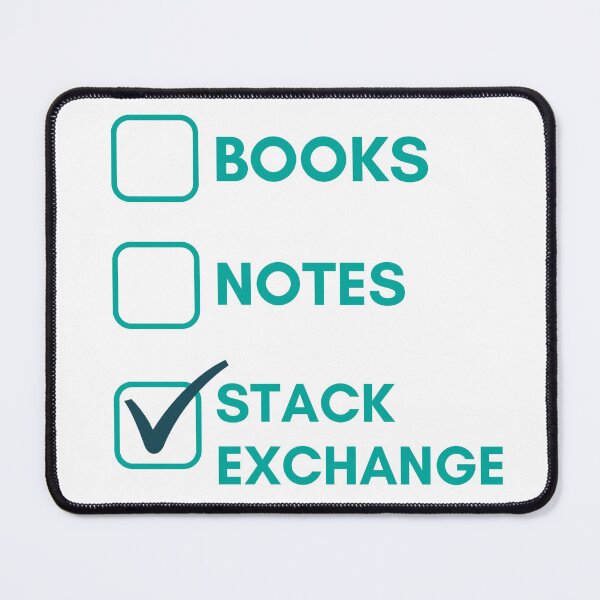 Item preview, Books,Notes - Stack exchange designed and sold by Ace2ooo.