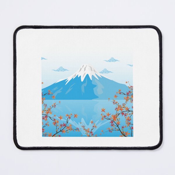 Item preview, mountain with wave and Sun Japanese Style designed and sold by EllaeLeea.