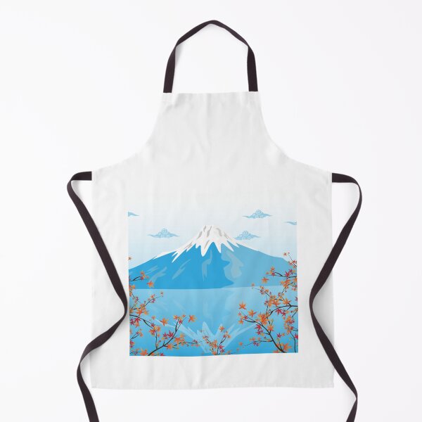 Item preview, mountain with wave and Sun Japanese Style designed and sold by EllaeLeea.