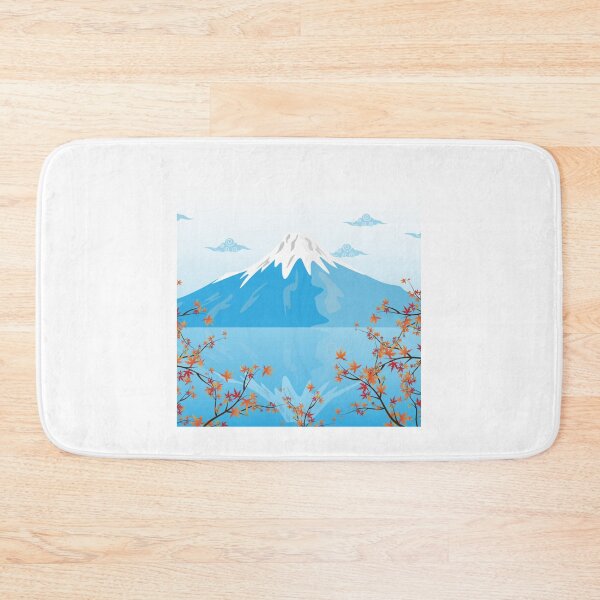 Item preview, mountain with wave and Sun Japanese Style designed and sold by EllaeLeea.