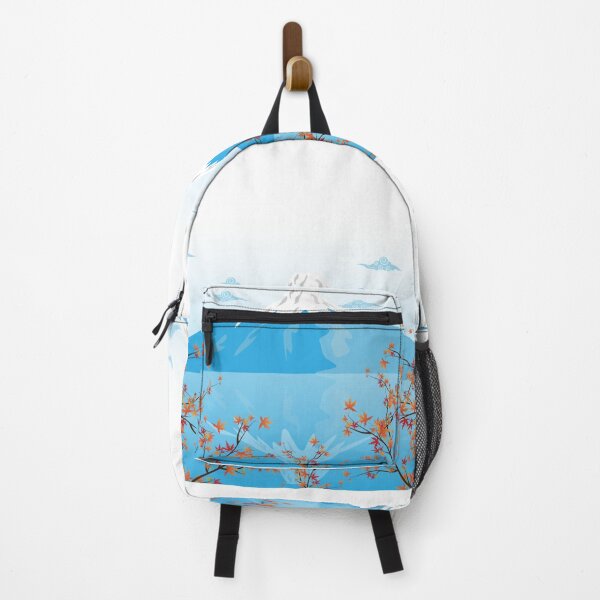 Item preview, mountain with wave and Sun Japanese Style designed and sold by EllaeLeea.