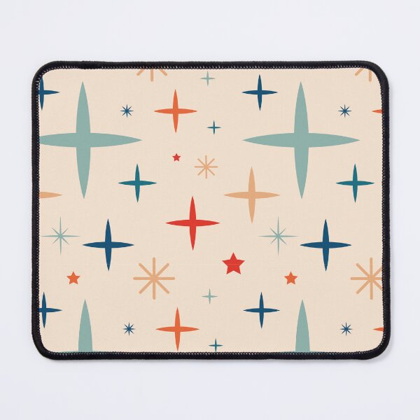 Item preview, Retro Christmas Stars - Seamless Pattern designed and sold by DebbisPalette.