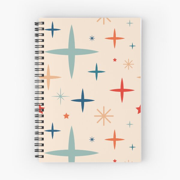 Item preview, Retro Christmas Stars - Seamless Pattern designed and sold by DebbisPalette.