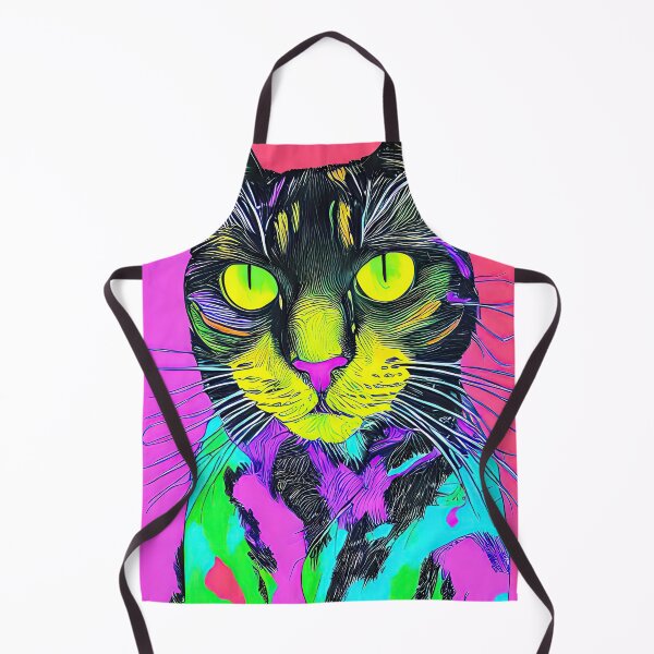 Item preview, Abstract Cat Contemporary Modern Artwork designed and sold by davidelder.