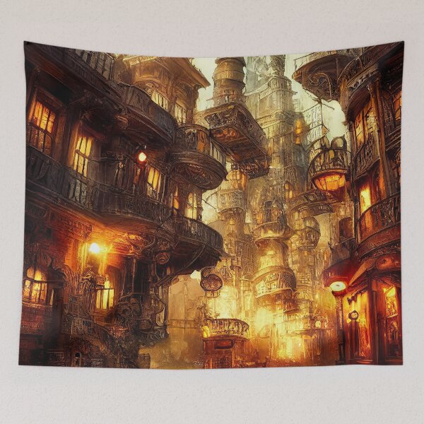 Artikelvorschau, Steampunk-Landschaft 18 entworfen und verkauft von CEVmemories.