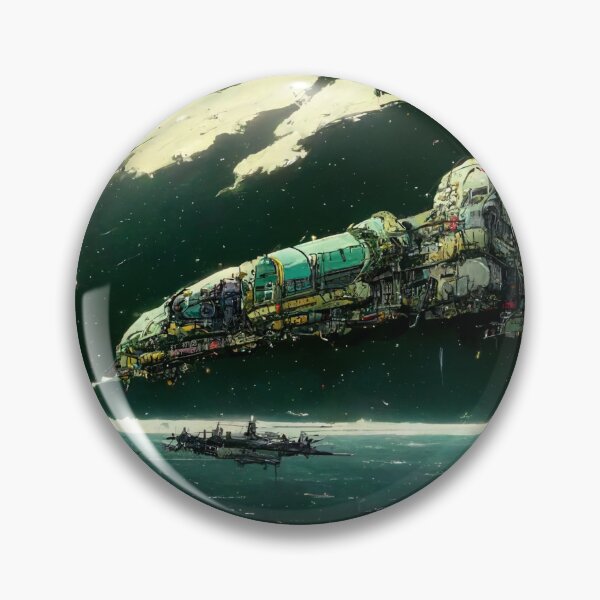 Item preview, Beautiful spaceship artwork designed and sold by ImaginArtAI.