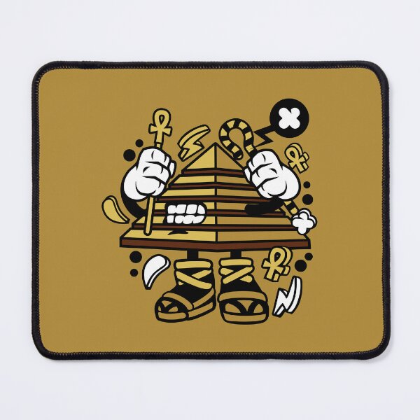 Item preview, Angry Pyramid With Hand And Shoes designed and sold by Artistic Prints.
