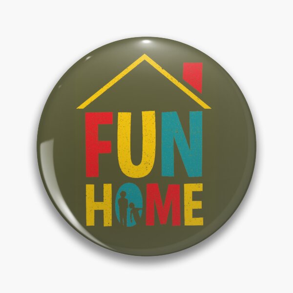 Item preview, Fun Home Logo designed and sold by JulioLemoine.