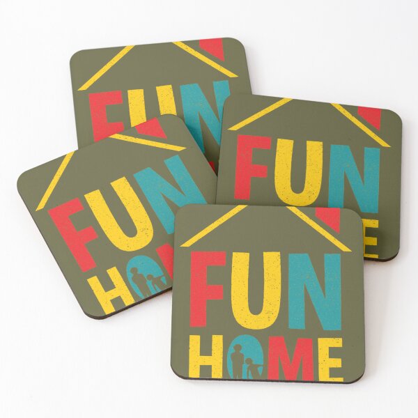Item preview, Fun Home Logo designed and sold by JulioLemoine.