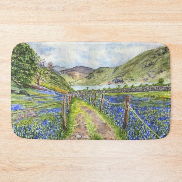 Item preview, Bluebells in Rannerdale Valley designed and sold by LymphomaLass.