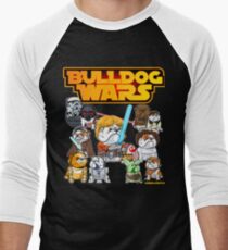 Bulldog Wars Men's Baseball ¾ T-Shirt