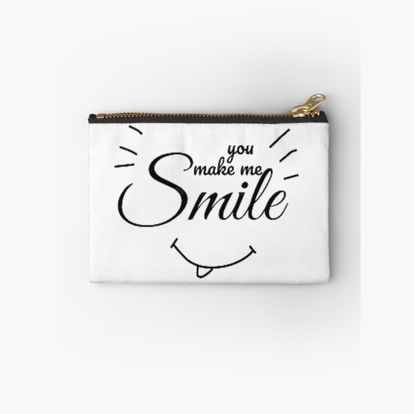 Item preview, You make me smile Lightweight Hoodie designed and sold by joulay.
