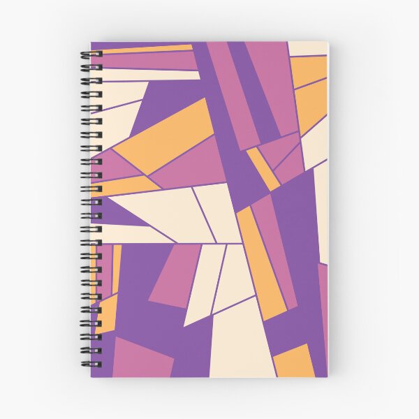 Aperçu de l'œuvre N ° 52 Formes imprévisibles à la lavande chaude créée et vendue par MiniFlakey.