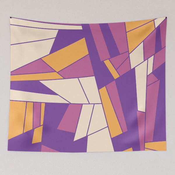 Item preview, No. 52  Warm Lavender Unpredictable Shapes designed and sold by MiniFlakey.