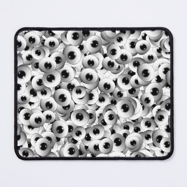 Item preview, Eyes drawing motif random pattern designed and sold by DFLC Prints.